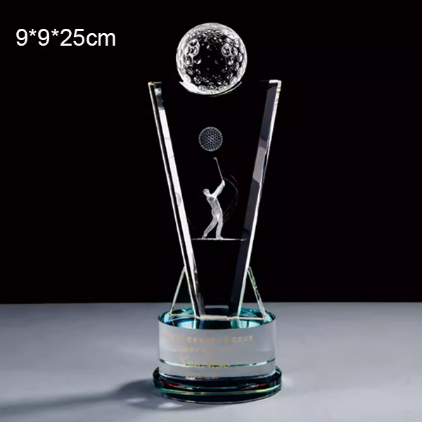 Pinnacle Crystal Golf Award