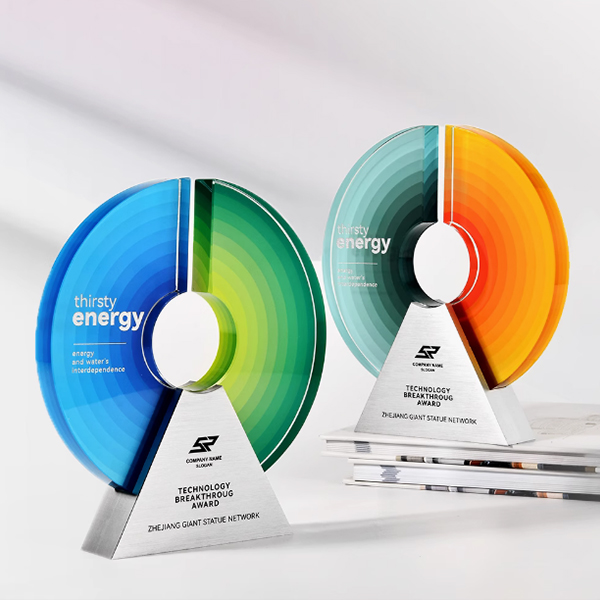 Full Color Awards W/T Metal Base