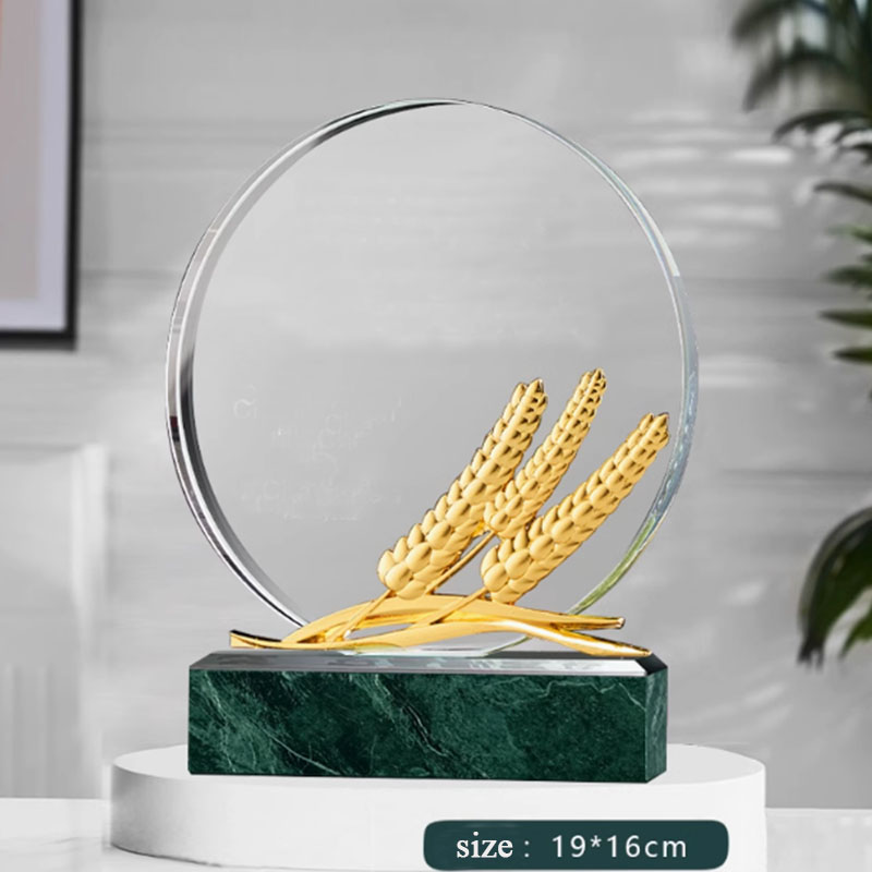 Circle Design Glass and Metal Award - 副本
